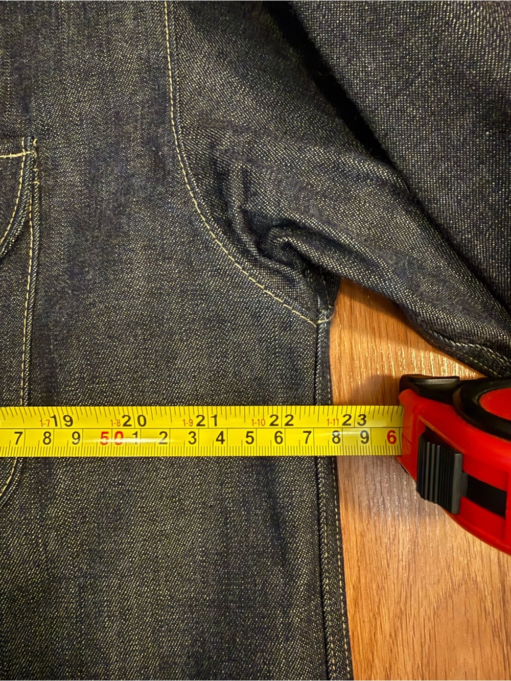 Railcar Fine Goods Monrovia Selvedge Denim Work Shirt – Made in USA – Size M - Picture 4 of 7